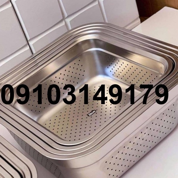 خرید آبکش و لگن استیل_3