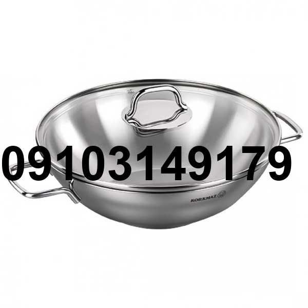 خرید تابه وک استیل_2