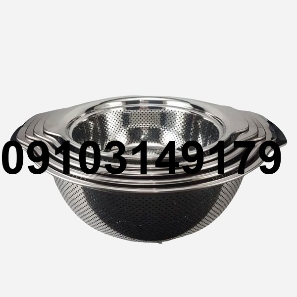 آبکش استیل دسته دار یونیک