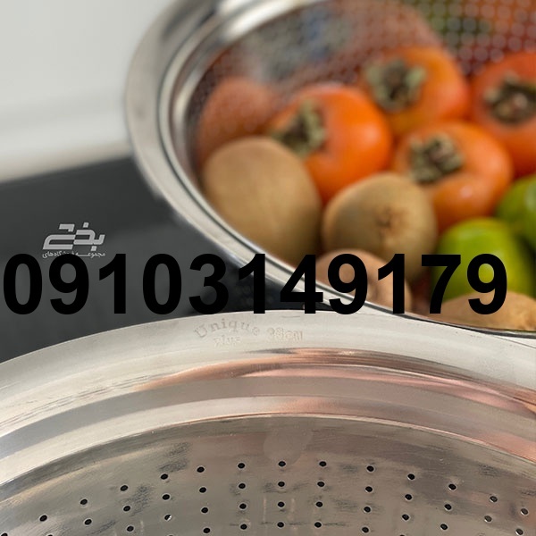 قیمت آبکش استیل یونیک سایز ۳۸_8