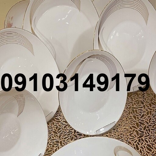 قیمت آرکوپال سفید دور طلایی بیضی_8