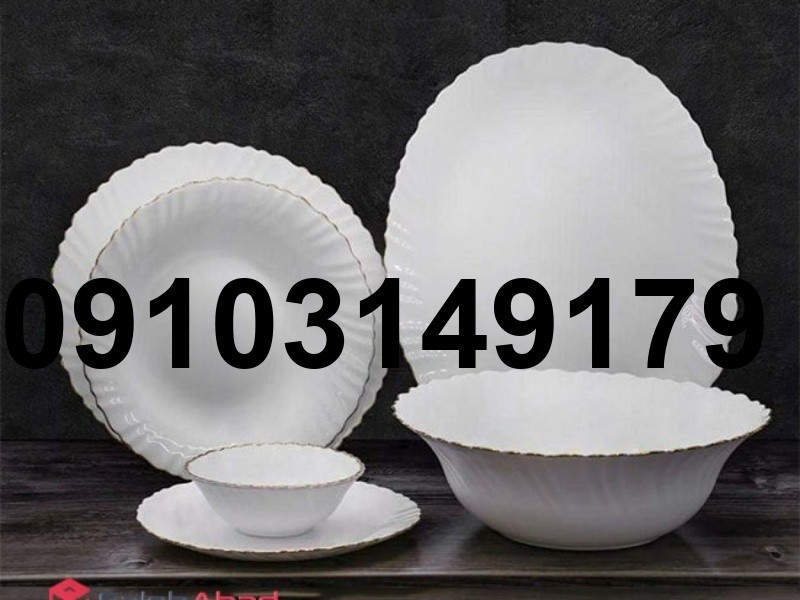 قیمت ارکوپال سفید لب طلایی_8