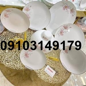 قیمت بشقاب ارکوپال گل صورتی_3