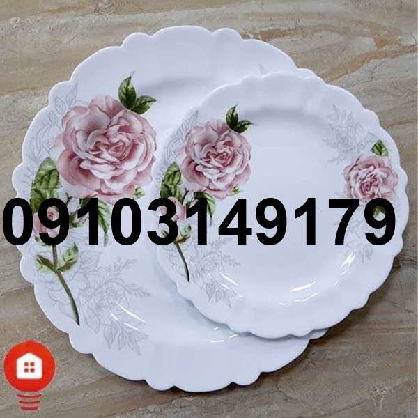 قیمت بشقاب ارکوپال گل صورتی_4