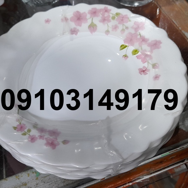 قیمت بشقاب ارکوپال گل صورتی_7