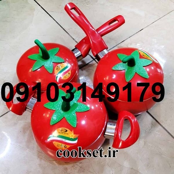 ظرفیت و قیمت قابلمه گوجه‌ای