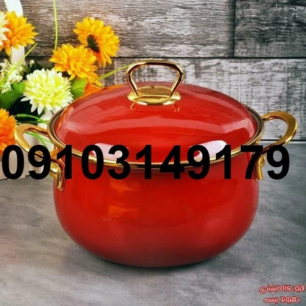 قیمت قابلمه لعابی تکی - مدل و رنگ‌های مختلف