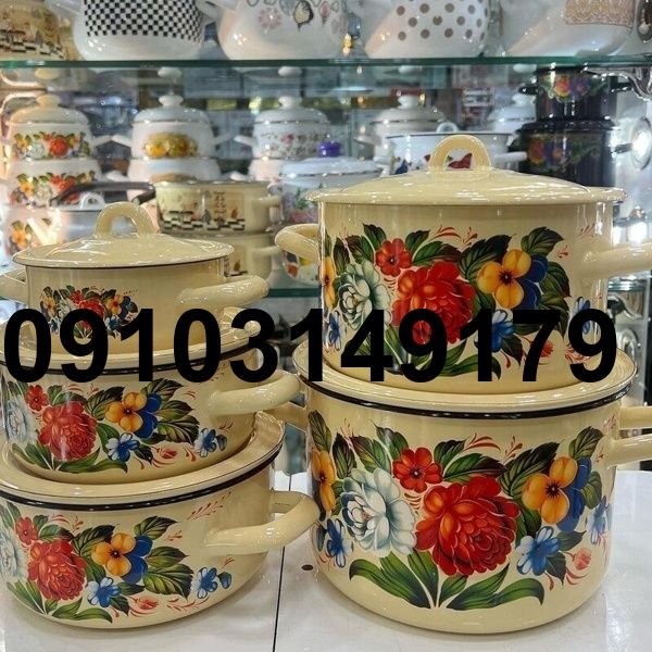 قیمت قابلمه لعابی ۱۰ پارچه_4