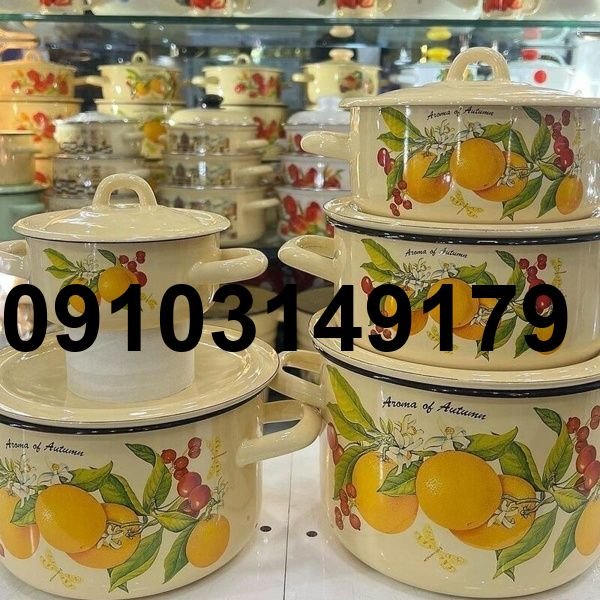 قیمت قابلمه لعابی ۱۰ پارچه_5