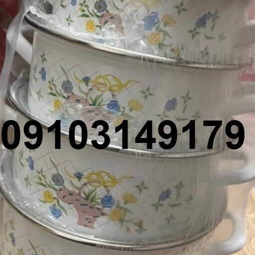 قیمت قابلمه لعابی ۱۰ پارچه_9