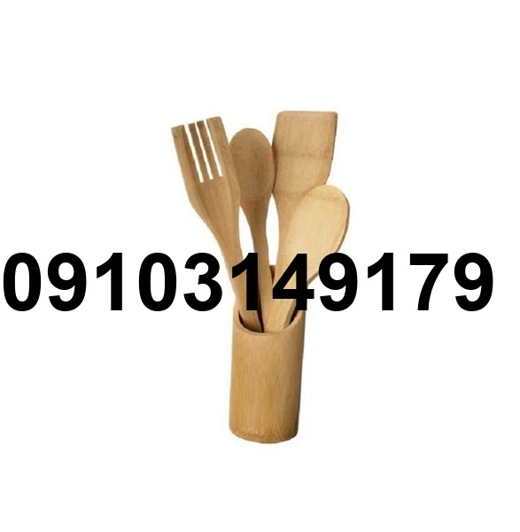 خرید ست کفگیر ملاقه چوبی_4