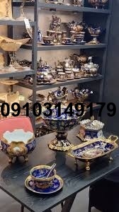 خرید سرویس چینی سرمه ای_1