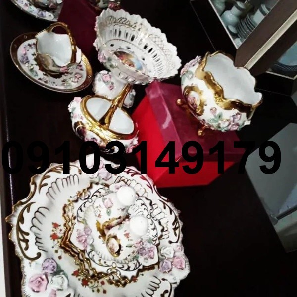 خرید سرویس چینی گل برجسته_6