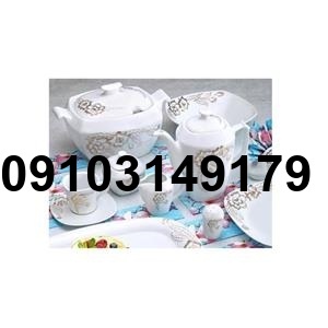 خرید سرویس چینی گل برجسته_8