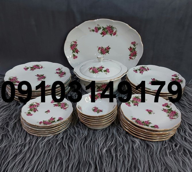خرید سرویس چینی گل سرخی_1