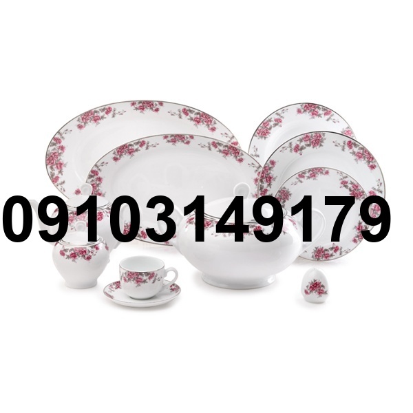 خرید سرویس چینی گل سرخی_10