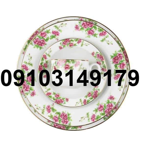 خرید سرویس چینی گل سرخی_2