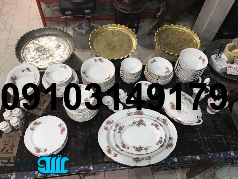 خرید سرویس چینی گل سرخی_4