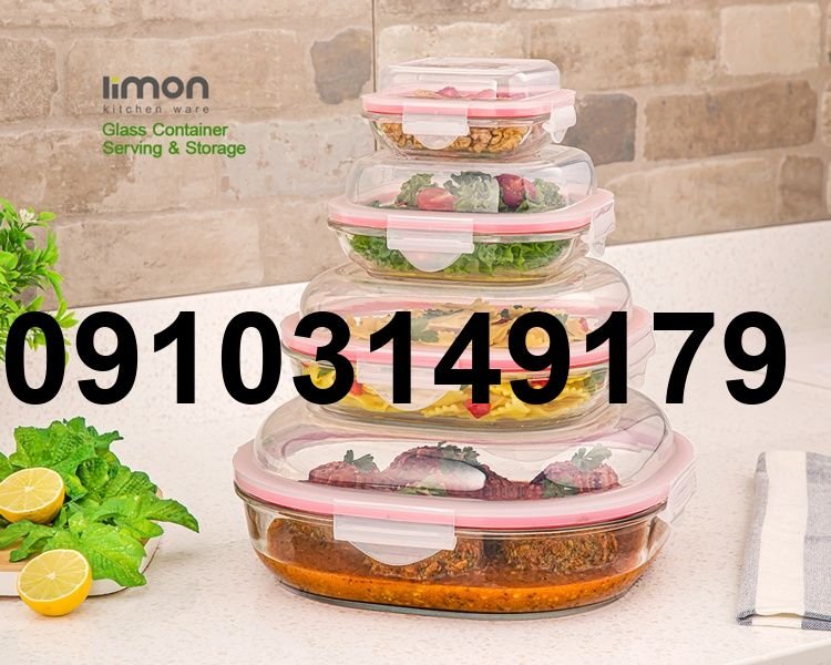 خرید ظروف شیشه ای لیمون_2