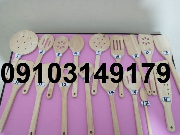 خرید عمده کفگیر چوبی_1