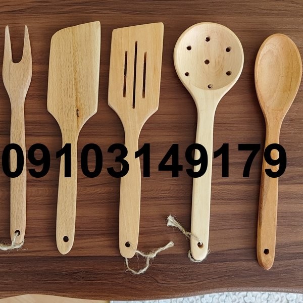 خرید عمده کفگیر چوبی_5