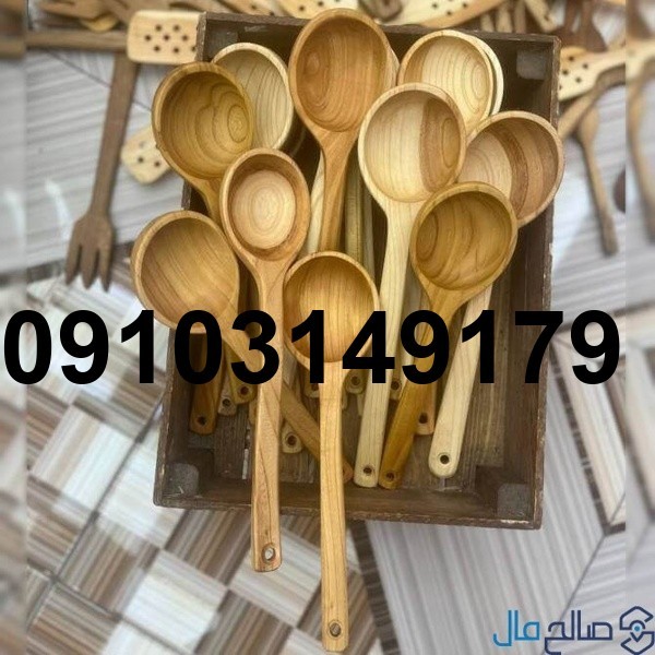 خرید عمده کفگیر چوبی_8
