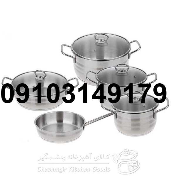 خرید قابلمه و ماهیتابه استیل_3
