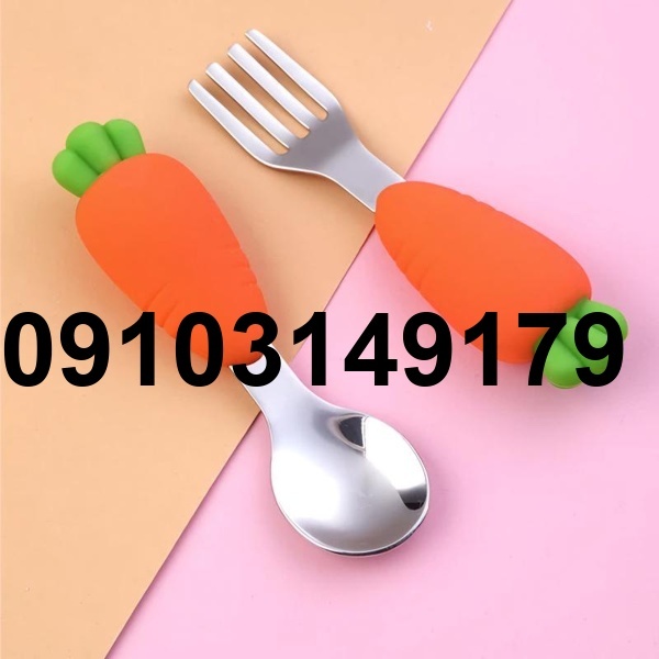 خرید قاشق و چنگال بچه گانه_4