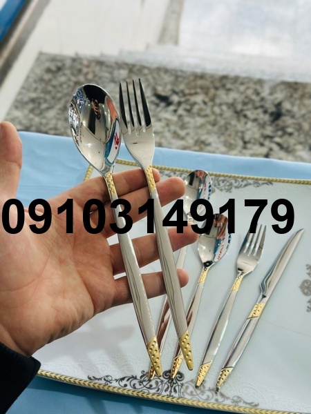 خرید قاشق چنگال استیل_7