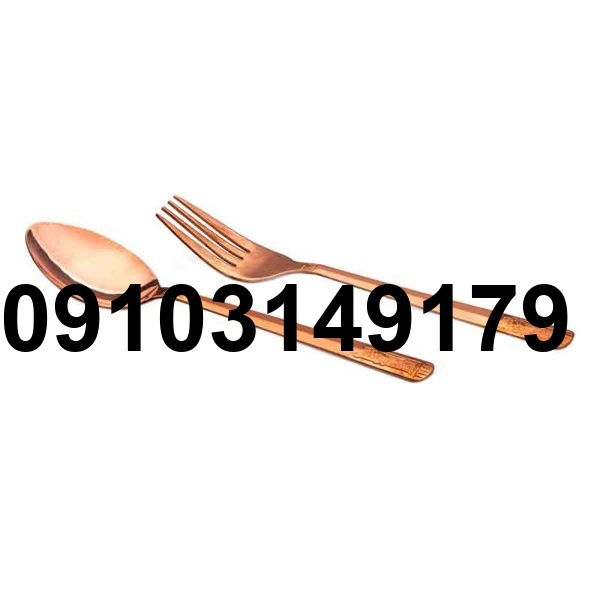 خرید قاشق چنگال مسی_1