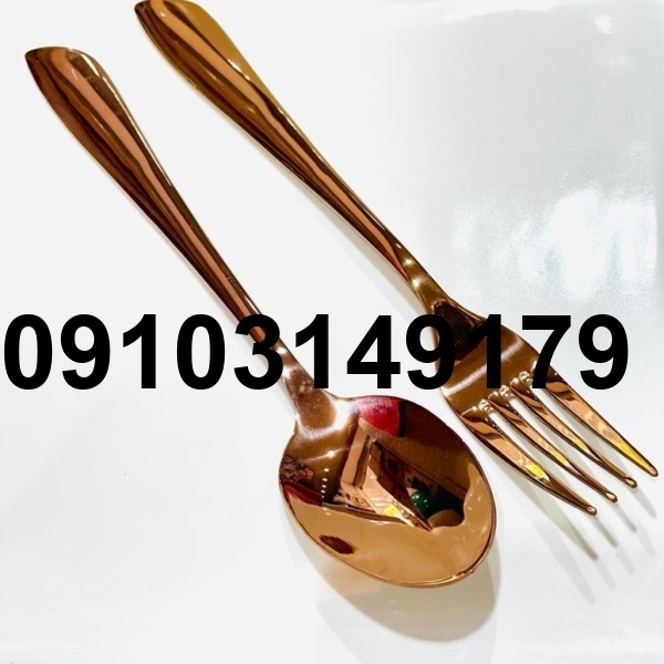 خرید قاشق چنگال مسی_5