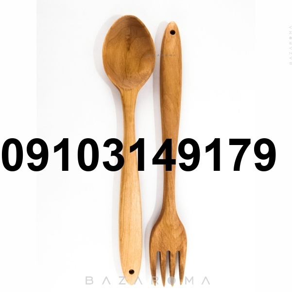 خرید قاشق چنگال چوبی_1
