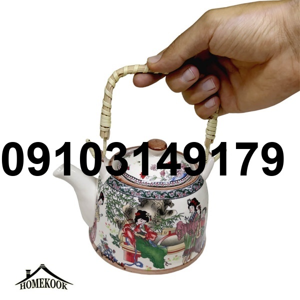 خرید قوری دسته حصیری_2