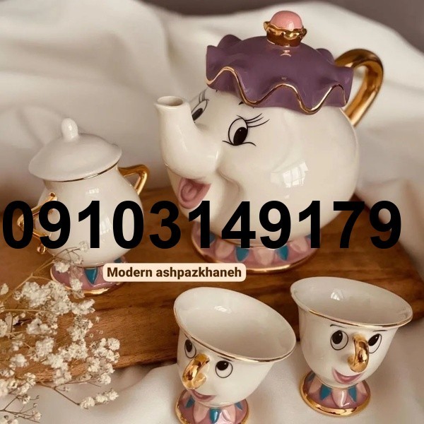 خرید قوری دیو و دلبر_3
