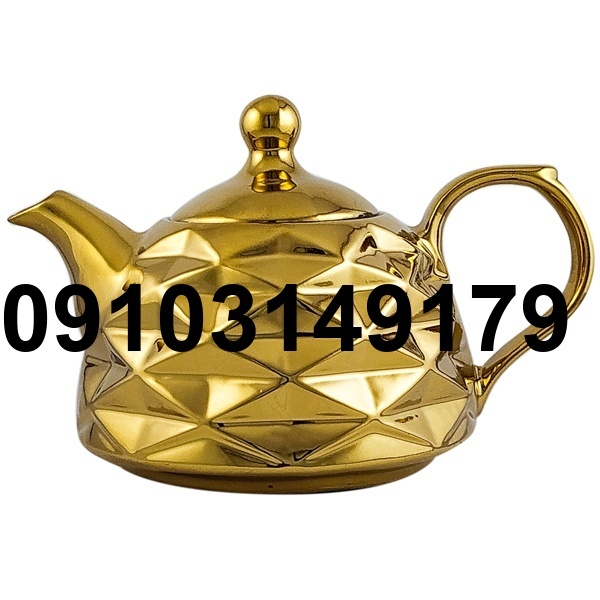 خرید قوری طلایی_1