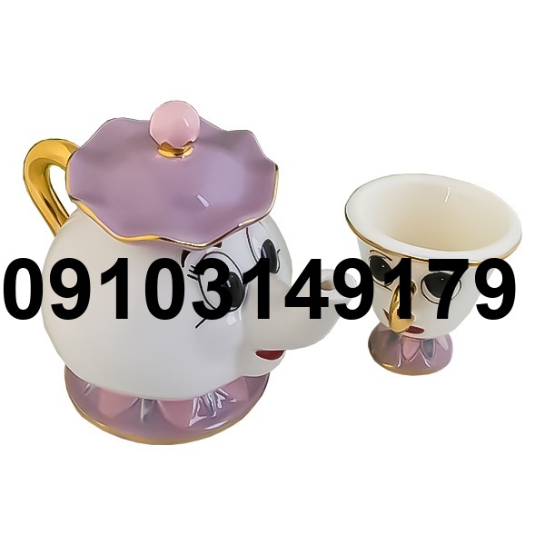 خرید قوری فنجون دیو و دلبر_6