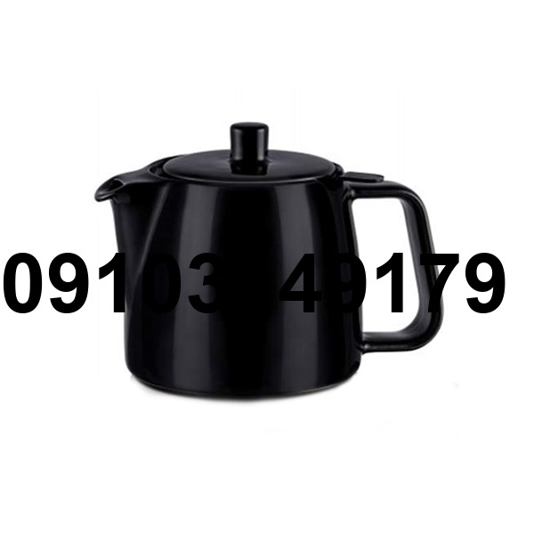 خرید قوری چینی مشکی_5