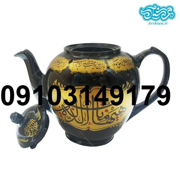 خرید قوری چینی مشکی_6