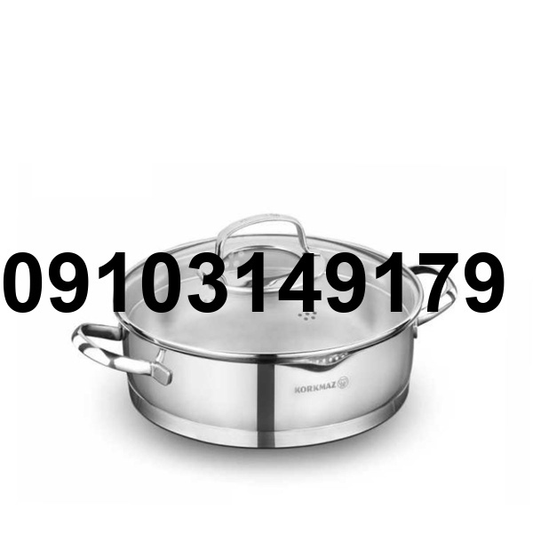 خرید ماهیتابه استیل کرکماز_8