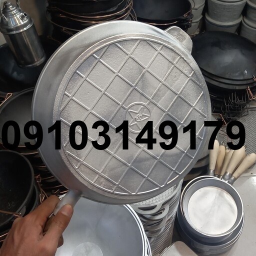 خرید ماهیتابه چدنی روسی_7