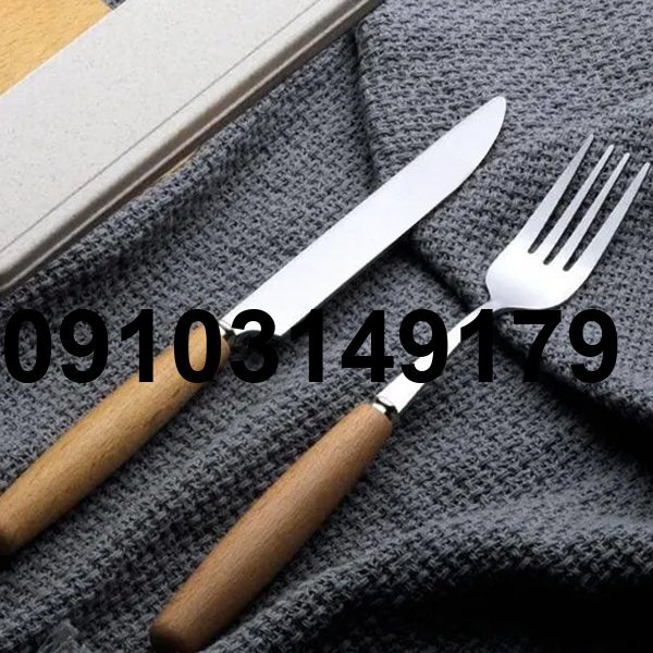 خرید کارد و چنگال دسته چوبی_2