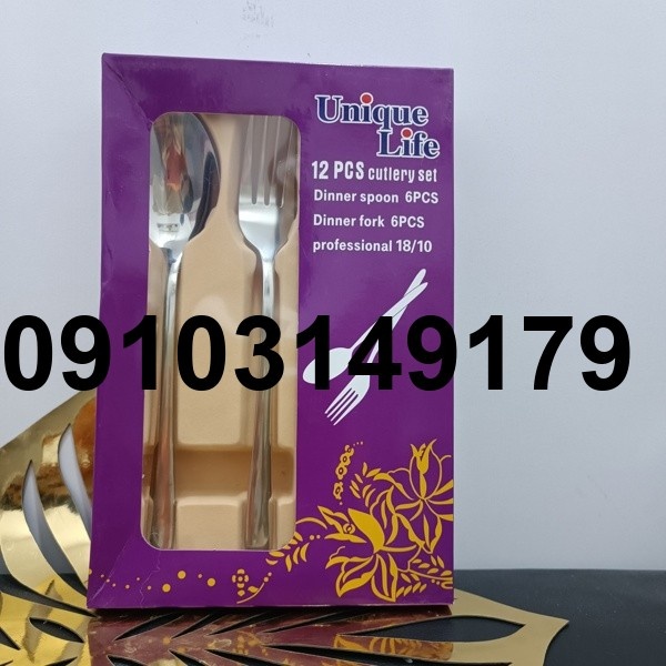 قیمت قاشق چنگال یونیک لایف_8