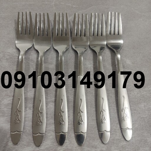 قیمت چنگال میوه خوری گل میخک_2