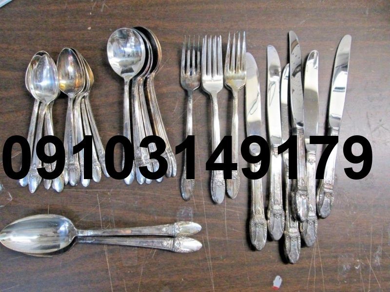 قیمت چنگال نقره_3