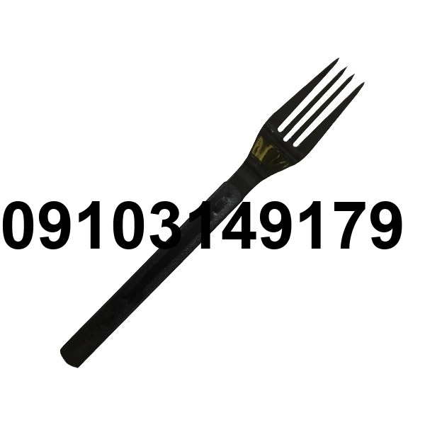 قیمت چنگال یکبار مصرف مشکی_1