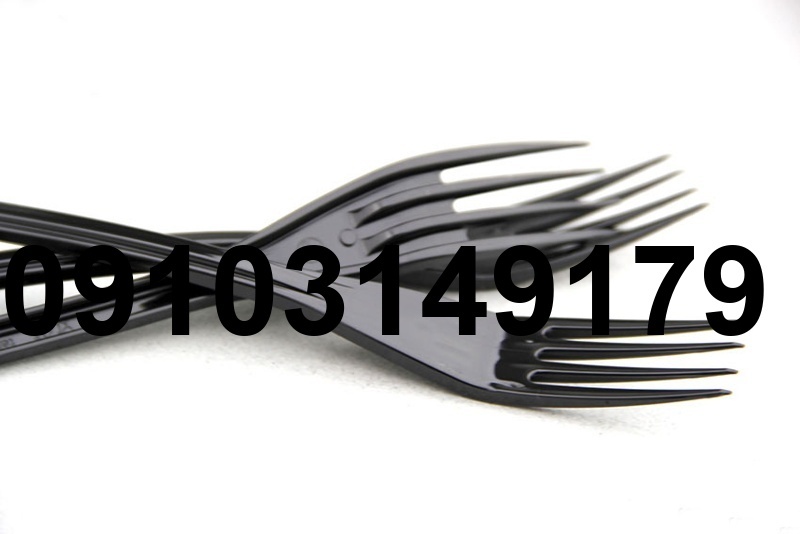 قیمت چنگال یکبار مصرف مشکی_4