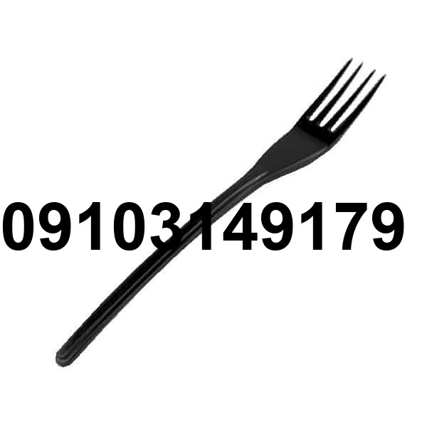 قیمت چنگال یکبار مصرف مشکی_8