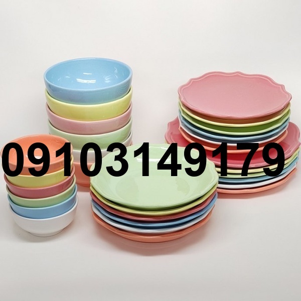 قیمت ظروف سرامیکی رنگی_2