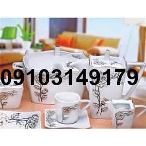 قیمت ظروف سرامیکی گل برجسته_1