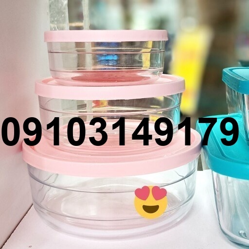 قیمت ظروف سه تکه شیشه ای_5